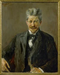 Portret Georga Brandesa, duńskiego krytyka sztuki (obraz na płótnie)