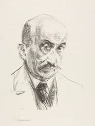 Autoportret, 1921.