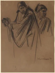 Studia dla św. Pawła w drodze do Damaszku, 1896.