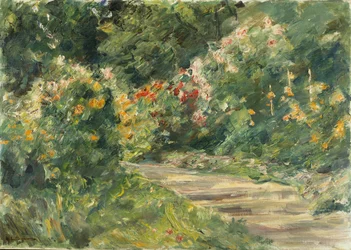 Ogród Wannsee, ok. 1920-1929 (olej na płótnie)