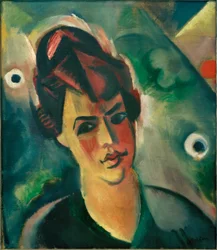 Portret młodej kobiety