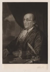 Benjamin Franklin, 1901.