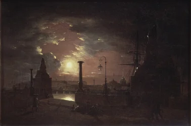 Jesienna noc w Petersburgu, 1835