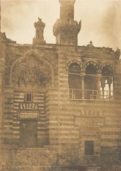 Wejście do grobowca sułtana Bezkouka, Kair, grudzień 1849-styczeń 1850.