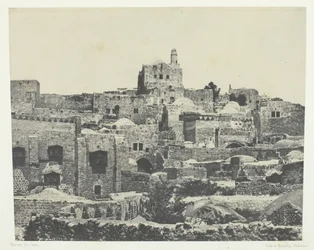 Jerozolima, Dzielnica Zachodnia, Palestyna, 184951, druk 1852.