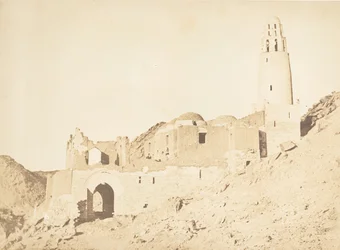 Meczet Belal, na południe od prawego brzegu Philae, 11 kwietnia 1850 r.