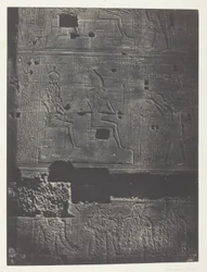 Mur Zachodni, Wielka Świątynia Izydy w Filoe; Nubia, płyta 78 z albumu "Egypte, Nubie, Palestine et Syrie" (1852)