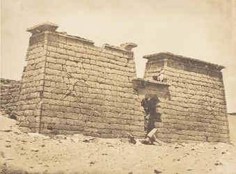 Pylones du Temple de Sébona, 3 kwietnia 1850.