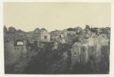 Dzielnica Zachodnia, Jerozolima, Palestyna, 184951, druk 1852.