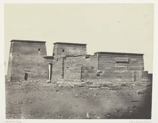 Temple De Dakkeh (Ancient Pselcis); Nubia, płyta 94 z albumu "Egypte, Nubie, Palestine et Syrie" (1852)