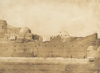 Grobowce muzułmańskie w Siut, 1849-50.