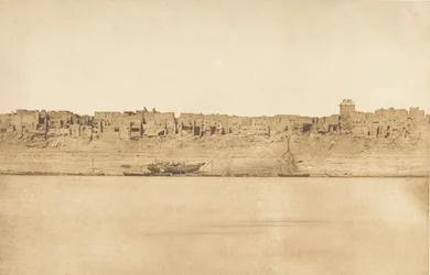 Ogólny widok na południowy kraniec Esné nr 1, 1849-50.