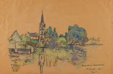 Krajobraz, 1911.