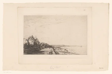 Widok Villers Villers (Calvados) (tytuł na obiekcie)
