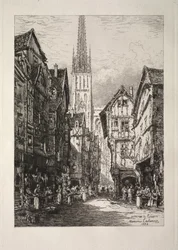 Ulica w Rouen