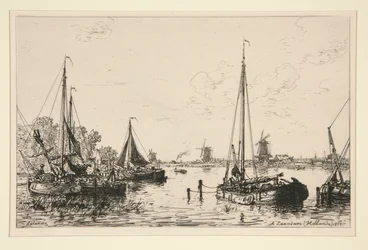 A Zaandam, Holandia (W Zaandam, Holandia)