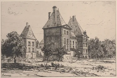 Chateau Thierry (trawienie i sucha igła)