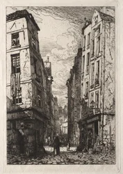 Rue des Marmousets (Stary Paryż)