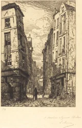 Rue des Marmousets (dzielnica miasta, stary Paryż)