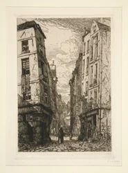 Rue des Marmousets (Stary Paryż)