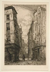 Rue des Marmousets (Stary Paryż)