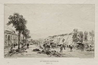 Artystyczne wspomnienia oblężenia Paryża: Le Cavalie (Bastion 63)