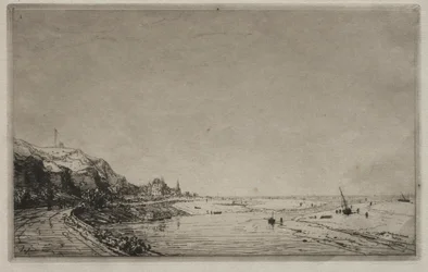 Widok z Port du Dives (Calvados)