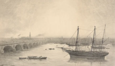 Widok na Bordeaux
