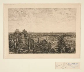 Vue de Paris (Widok na Paryż)