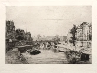 Widok z Pont S. Michel.