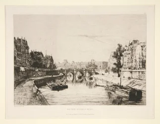 Widok z Pont Saint-Michel