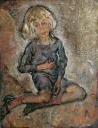 Portret chłopca autorstwa Manfreda Osthausa