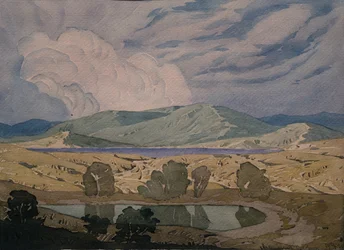 Chmura nad zatoką. Koktebel, 1925