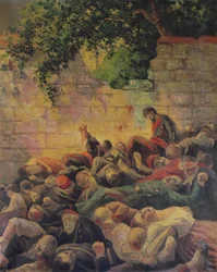 Egzekucja komunardów w „Mur des Federes”