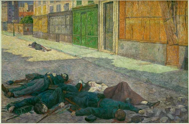 Komuna Paryska 1871 (olej na płótnie)