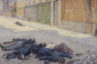 Ulica w Paryżu w maju 1871