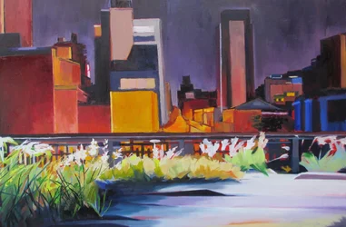High Line – wieczorny blask
