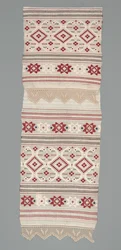 Tkanina ceremonialna, ok.1940-1960 (bawełna)