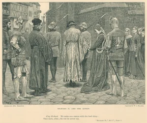 Ilustracja do Króla Ryszarda II (rycina)