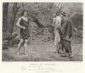 Tymon z Aten, Tymon z Aten, akt V, scena I (rycina)