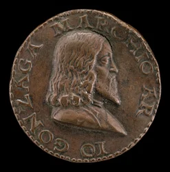 Giovanni Gonzaga, 1474-1525, Condottiere [awers], ok. 201 1510.