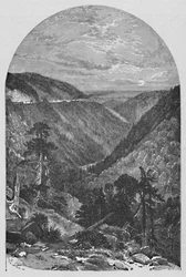 „Widok na Allegrippus”, 1883