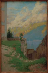 Widok na jezioro Garda