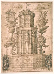 Fontanna z kariatydami