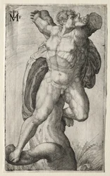 Człowiek ukrzyżowany, 1550.
