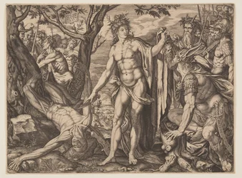 Apollo i Marsyas/Sąd nad Midasem