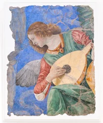 Grające anioły, około 1480