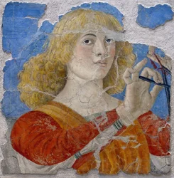 Anioł-muzyk Melozzo da Forli, ok. 1480 (fresk)