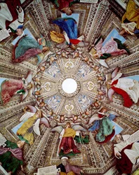 Reprezentacje proroków i aniołów Fresk Melozza da Forli (Melozzo degli Ambrosi) (1438-1494) Kopuła zakrystii św. Marka (Marco), Sanktuarium Santa Casa, Loreto