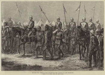 Wojna Zulusów, powrót ambasadorów z Cetewayo do Lorda Chelmsford